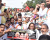 Mumbai Congress Protest March from Rajiv Gandhi Bhavan to Azad Maidan against Goverment for Whole Country Facing  Economy Crises