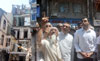 M.P.MILIND DEORA & M.L.A.AMIN PATEL AT PAYDHUNI. M.P.MILIND DEORA & M.L.A.AMIN PATEL AT PAYDHUNI.