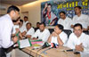 MINISTER DR. PATANGRAO KADAM IN JANTA DARBAR AT GANDHI BHAVAN. MINISTER DR. PATANGRAO KADAM IN JANTA DARBAR AT GANDHI BHAVAN.