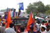 CANDIDATES RUSH TO ELECTION OFFICER OFFICE TO FILE NOMINATION FOR BMC ELECTION IN MUMBAI