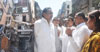 GUARDIAN MINISTER JAYANTRAO PATIL,MUMBAI CONGRESS PRESIDENT KRIPASAHNKAR SINGH,MINISTER MOHD.ARIF NASIM KHAN,MIN. VARSHATAI GAIKWAD & MLA. AMIN PATEL VISIT TO PAYDHUNI MUMBADEVI TALUKA,