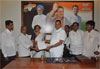 MRCC PRESIDENT & MLA KRIPASHANKAR SINGH AT MUMBAI CONGRESS RAJIV GANDHI BHAVAN.