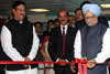 PRIME MINISTER MANMOHAN SINGH IN MUMBAI AT AIRPORT & ASIAN HEART INSTITUTE AT BKC. PRIME MINISTER MANMOHAN SINGH IN MUMBAI AT AIRPORT & ASIAN HEART INSTITUTE AT BKC.