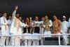 CHIEF MINSITER PRITHVIRAJ CHAVAN & ALL CONGRESS LEADER'S IN CONGRESS VACHANPURTI MELAWA ON 127th YEAR'S CONGRESS FOUNDATION DAY CELEBRATION AT SOMAIYA GROUND. CHIEF MINSITER PRITHVIRAJ CHAVAN & ALL CONGRESS LEADER'S IN CONGRESS VACHANPURTI MELAWA ON 127th YEAR'S CONGRESS FOUNDATION DAY CELEBRATION AT SOMAIYA GROUND.