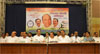 DY CHIEF MINISTER AJITDADA PAWAR & NCP STATE PRESIDENT MADHUKARRAO PICHAD AT Y.B.CHAVAN CENTER.
