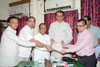 MPCC Delegation Meets Chief Electoral Officer Nitin Gadre at Mantralay.