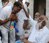 175-Kalina Assembly Congress Candidate Kripashankar Singh Padyatra Rally.