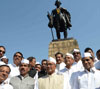 Maharashtra State Congress Organized "Prerana Yatra" Gateway Of India To Mantralaya.