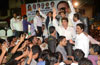 176-Bandra(E) Assembly Constituency Congress-NCP Candidate Narayanrao Rane Rally at Behram Nagar Bandra.