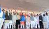 RPI National Leader Ramdas Athawale organised Maratha-Dalit Parishad in Kolhapur.