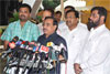 OPPOSITION LEADER EKNATH KHADSE PRESS CONFERENCE AT VIDHAN BHAVAN. OPPOSITION LEADER EKNATH KHADSE PRESS CONFERENCE AT VIDHAN BHAVAN.