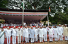 Congress Leader's Homage to Krantiveer's on Occasion of Kranti Din at August Kranti Maidan Gawalia Tank.