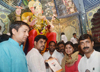 MP Poonamtai Mahajan for "Lal Baugcha Raja" Ganpati Darshan. MP Poonamtai Mahajan for "Lal Baugcha Raja" Ganpati Darshan.