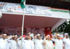 All Party Leader's Homage to Krantiveer's on Occasion of Kranti Din at August Kranti Maidan Gawalia Tank. All Party Leader's Homage to Krantiveer's on Occasion of Kranti Din at August Kranti Maidan Gawalia Tank.
