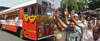MUMBAI CONGRESS PRESIDENT AND MLA KRIPASHANKAR SINGH & MINISTER ARIF NASIM KHAN INAGURATION CEREMONY SPECIAL BEST BUS FOR WOMEN AT KURLA STATION. MUMBAI CONGRESS PRESIDENT AND MLA KRIPASHANKAR SINGH & MINISTER ARIF NASIM KHAN INAGURATION CEREMONY SPECIAL BEST BUS FOR WOMEN AT KURLA STATION.