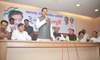 CHIEF MINISTER PRITHVIRAJ CHAVAN & MPCC PRESIDENT MANIKRAO THAKRE AT GANDHI BHAVAN.