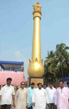 Mumbai Congress President Prof.Janardan Chandurkar Visited chaitya bhoomi,Shivaji Park at Dadar. Mumbai Congress President Prof.Janardan Chandurkar Visited chaitya bhoomi,Shivaji Park at Dadar.