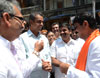 South Mumbai MP.Candidates Milind Deora & Bala Nandgaokar Filed their Nomination Form at Old Custom House Dist.Administrative Collector Office.
