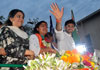 Mahayuti MP.Candidate Poonam Mahajan Election Campaign Rally at Halov Pool Kurla.