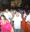 AICC Gen.Sec.Gurudas Kamat for "Lal Baugcha Raja" Ganpati Darshan.