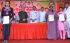 MP.& EX.UNION MINISTER GURUDAS KAMAT IN JOB FAIR AT DINDOSHI.