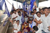 RPI Protest at Chembur Mono Rail Station.