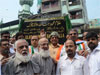 UNION MINISTER E.AHMED & EX. MINISTER MURLI DEORA AT PYDHONI ON OCCASION OF NAMING CEREMONYOF GULAM MEHMOOD BANATWALLA CHOWK.