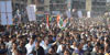 Hon'ble Congress Vice President Rahul Gandhi Padyatra from Bandra National College to Dharavi 90 feet Road in Mumbai.