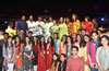 Minister Aaditya Thackeray with the Minister of School Education Varsha Gaikwad During MCGM Students Programme at NSCI Club Worli.