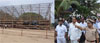 GUARDIAN MINISTER OF MUMBAI JAYANTRAO PATIL & MINISTER SACHIN BHAU AHIR VISIT GIRGAUM CHOWPATI .