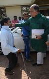MP.& EX.MINISTER GURUDAS KAMAT AT D.N.NAGAR ANDHERI.