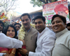 UNION MINISTER OF STATE JITENDRA SINGH IN TILAK BHAVAN AT DADAR.