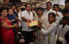 MINISTER NARAYANRAO RANE & SMT.NILAMTAI RANE AT SWANAND.