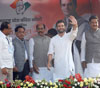 All India Congress Committee Vice President & MP.Rahul Gandhi in  Public Rally at Bhiwandi.