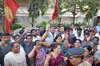 SWABHIMAAN SANGHATNA PROTEST AGAINST NISA SECURITY AT ANDHERI. SWABHIMAAN SANGHATNA PROTEST AGAINST NISA SECURITY AT ANDHERI.