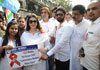 World Aids Day,The Nationalist Students Union of India (NSUI) Organised A Campaign At Mumbai's Kamathipura Area.