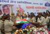 Dalit Panther Leader & Poet Padmashree Namdeo Dhasal Funeral In Mumbai At Dadar.