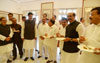 Tea Party by Chief Minister Prithviraj Chavan before Budget Session in Mumbai at Sahyadri Guest House.