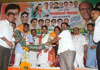 "MUMBAI PRADESH YOUTH CONGRESS RALLY AT SION DHARAVI"