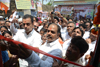 UNION MINISTER OF STATE MILIND DEORA FLAG OFF BEST BUS & INAUGURATE'S WATER CONNECTION AT GEETA NAGAR NR NAVY NAGAR COLABA.