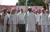 MUMBAI CONGRESS PRESIDENT JANARDAN CHANDURKAR & EX.UNION MINISTER MURLI DEORA ON 67TH INDEPENDENCE DAY AT MUMBAI CONGRESS RAJIV GANDHI BHAVAN .