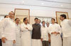 Tea Party by Chief Minister Prithviraj Chavan before Budget Session in Mumbai at Sahyadri Guest House.