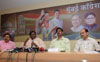 MRCC President Janardan Chandurkar Press Conference at Mumbai Congress Rajiv Gandhi Bhavan at Azad Maidan. MRCC President Janardan Chandurkar Press Conference at Mumbai Congress Rajiv Gandhi Bhavan at Azad Maidan.