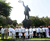 Mumbai Congress Paying Tribute to Former Prime Minister Late.Rajiv Gandhiji on his Death Anniversary. Mumbai Congress Paying Tribute to Former Prime Minister Late.Rajiv Gandhiji on his Death Anniversary.