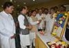 MAHARASHTRA STATE CONGRESS PAYING HOMAGE TO BHARAT RATNA LATE PRIME MINISTER RAJIV GANDHI ON HIS BIRTH ANNIVERSARY AT TILAK BHAVAN DADAR. MAHARASHTRA STATE CONGRESS PAYING HOMAGE TO BHARAT RATNA LATE PRIME MINISTER RAJIV GANDHI ON HIS BIRTH ANNIVERSARY AT TILAK BHAVAN DADAR.