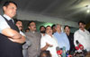 BJP,SHIVSENA,RPI & MNS opposition party Leader's Press conference at Nagpur Ravi bhavan on winter session.