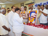 MRCC Paying Tribute Mahatma Gandhiji & Lal Bahadur Shastriji on thier Birth Anniversary at Rajiv Gandhi Bhavan CST.