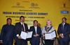 MINISTER OF INDUSTRIES NARAYANRAO RANE IN INDIAN BUSINESS LEADERS AT BKC BANDRA.
