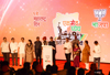 Chief Minister Devendra Fadnavis with BJP Leaders Team Celebrating Maharashtra Din at Andheri.