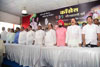 Mumbai Congress Leaders During Celebration the 131th Congress Foundation Day in Mumbai.